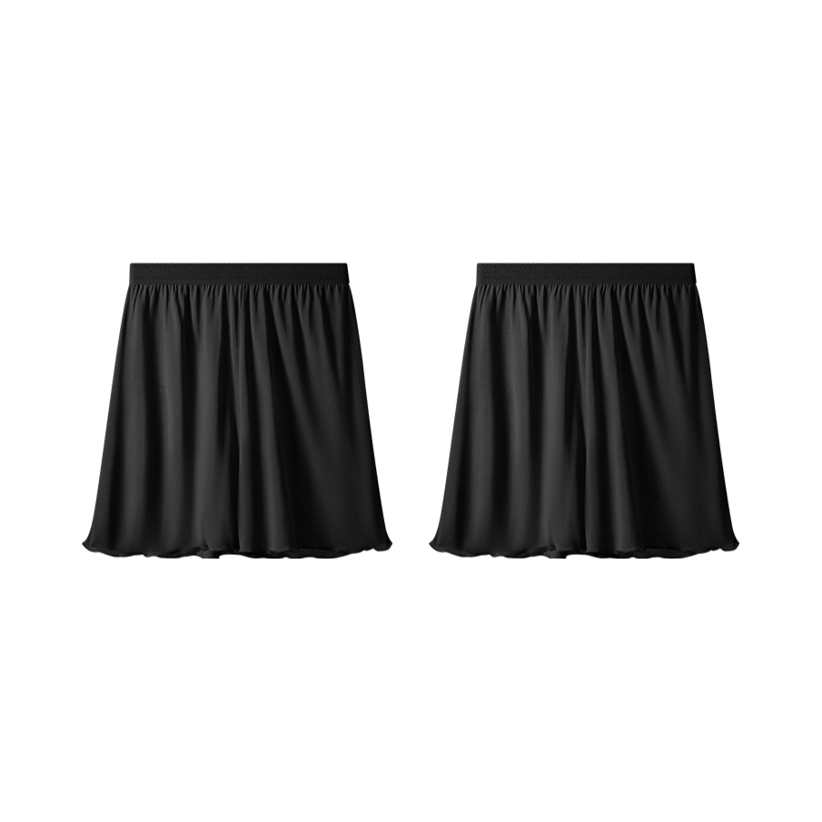 推荐商品：天蚕 薄款桑蚕丝抑菌高腰打底裤 女装 TC-WBL161014-1 黑/2件装