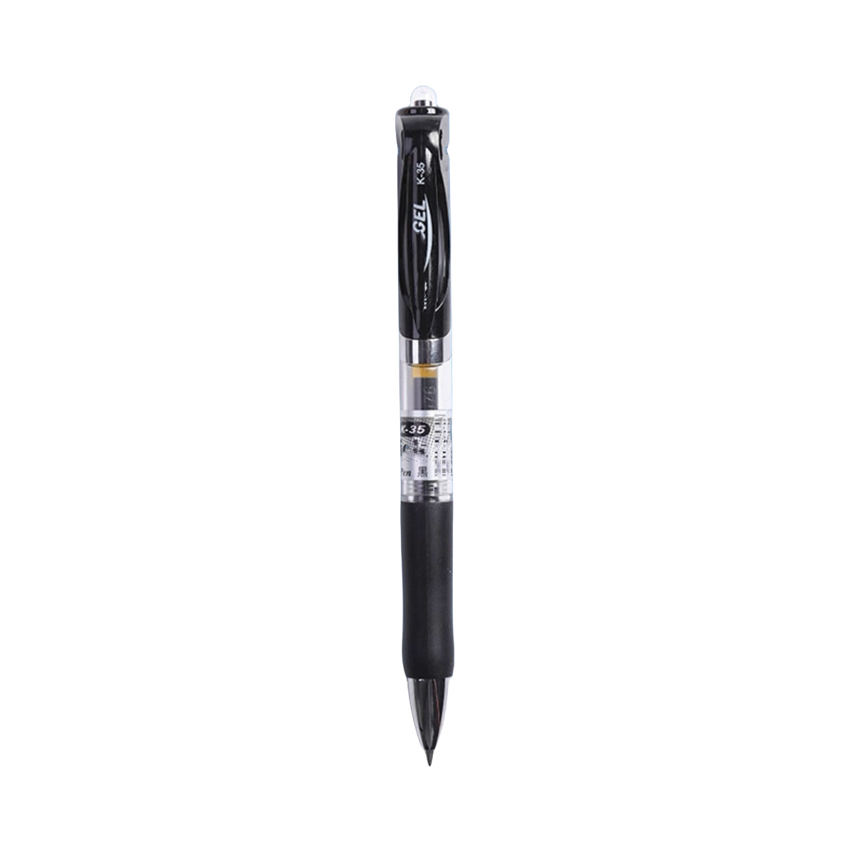 推荐商品：HIBISI/海贝思 0.5mm 子弹头 按动中性笔 K-35
