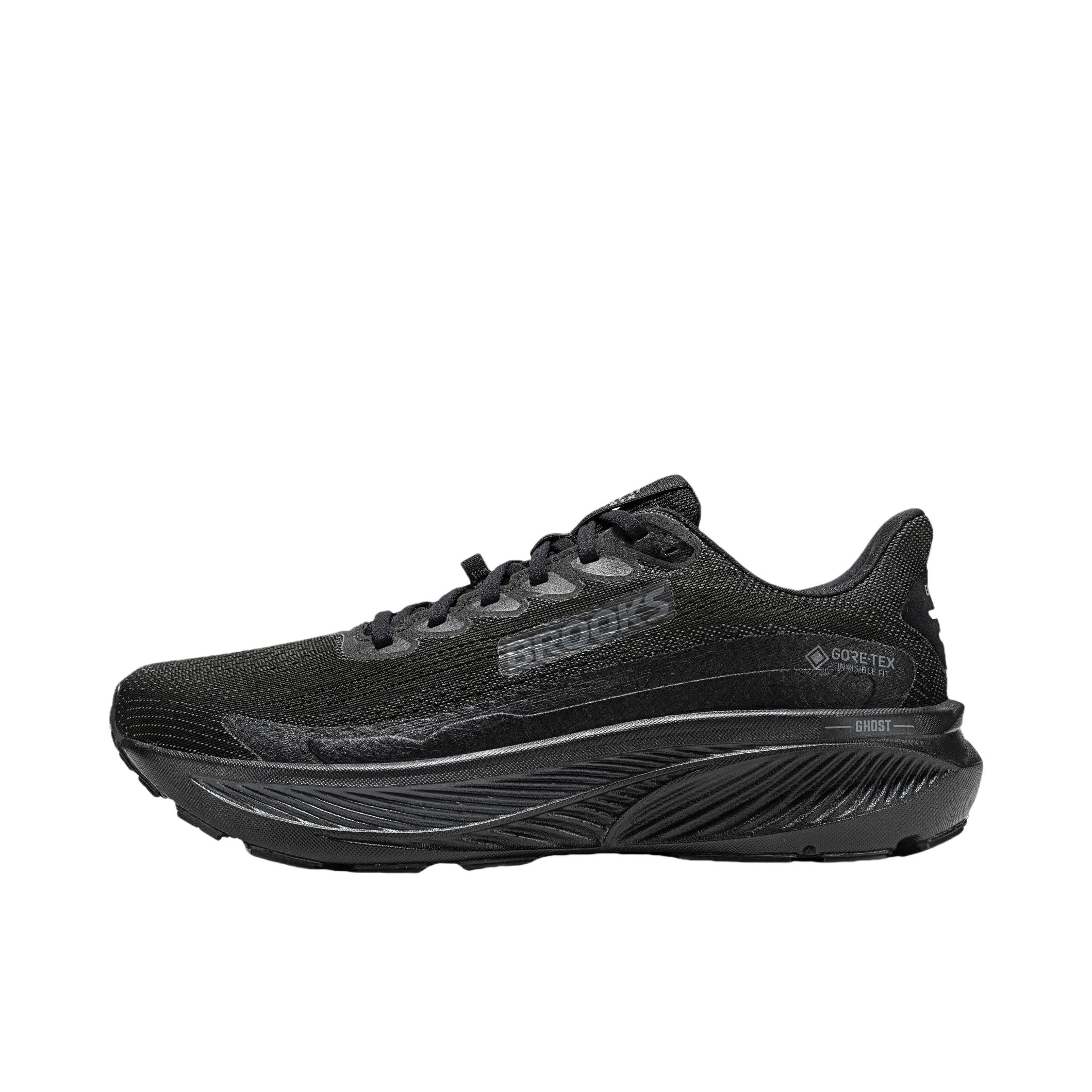 推荐商品：Brooks/布鲁克斯 Ghost 17 GTX幽灵 跑鞋 缓震防水运动跑步 D宽/黑色