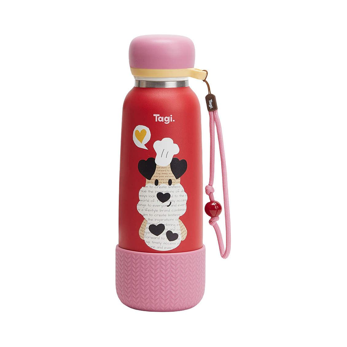 推荐商品：Tagi. 550ml 吸管式 316L不锈钢 复古拼贴杯