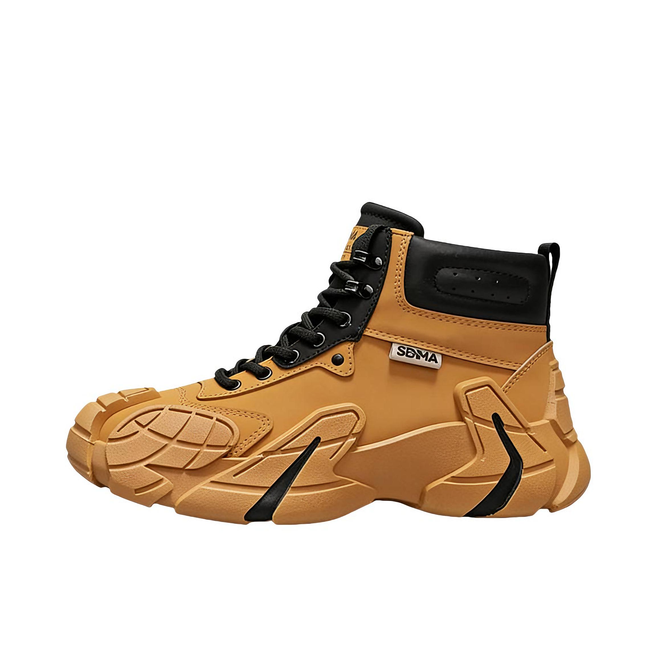 推荐商品：森马 老爹鞋 耐磨舒适时尚 SM120505 卡其色