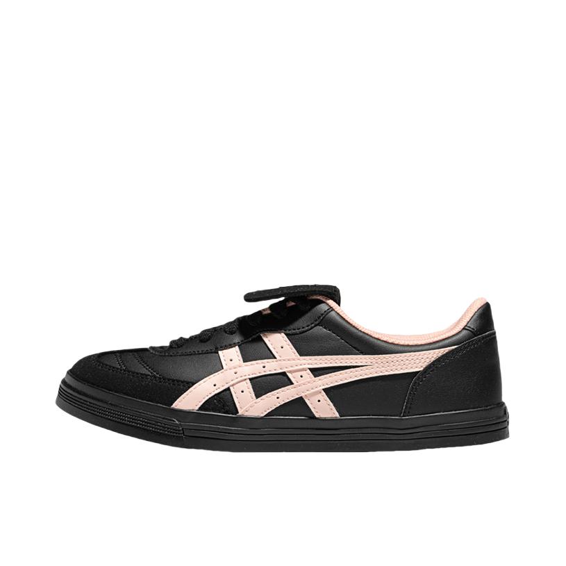 推荐商品：Asics/亚瑟士 AARON 2.0 复古 运动 耐磨 薄底 板鞋 德训鞋 黑色/粉色