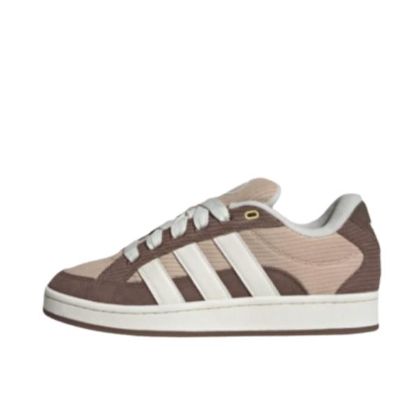 推荐商品：adidas Originals Campus 00s 板鞋 面包鞋 复古缓震透气轻便薄底贴合耐穿圆头包裹性平跟支撑 棕色/奶白色