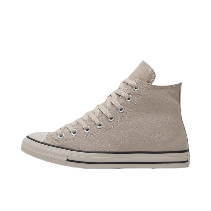 推荐商品：Converse/匡威 Chuck Taylor All Star 帆布鞋 常青款轻便防滑耐磨百搭复古圆头减震贴合高帮 浅褐色/黑色