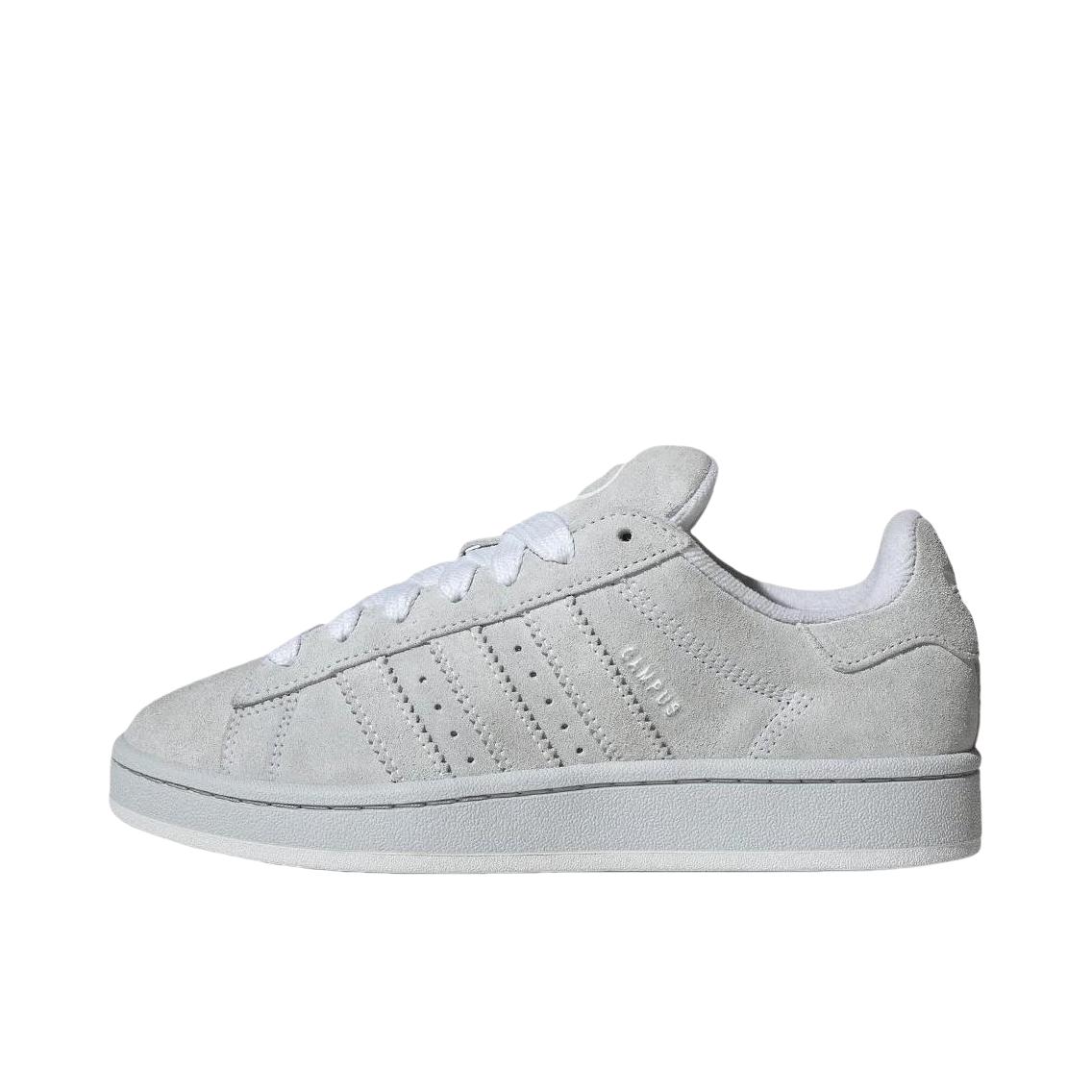 推荐商品：adidas Originals Campus 00s 板鞋 面包鞋 复古缓震透气轻便薄底贴合耐穿圆头包裹性平跟支撑 女款/石灰色