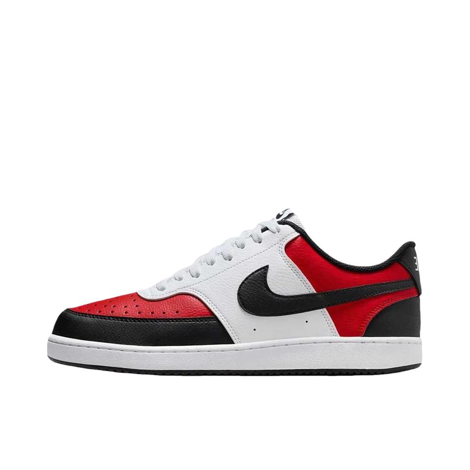 推荐商品：Nike Court Vision 板鞋 复古缓震抓地防滑轻便 低帮/红色/白色/黑色