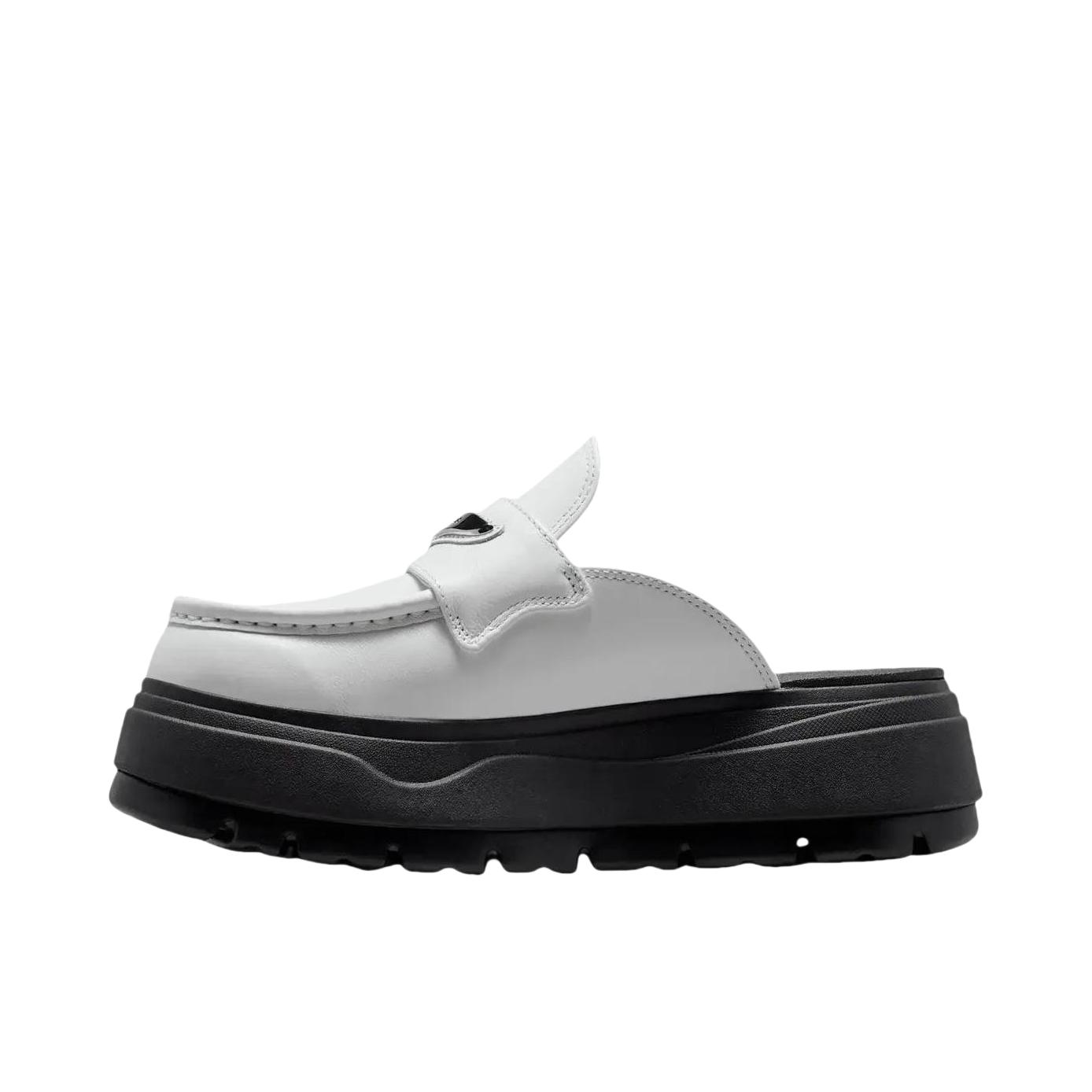 推荐商品：Jordan Air Jordan Mule 拖鞋 包头厚底中跟舒适 灰色/黑色