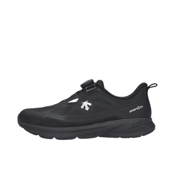 推荐商品：迪桑特 RUNNING EASE STRIDE WIRE 跑鞋 厚底简约舒适百搭回弹缓震 D6131RRN21 黑色