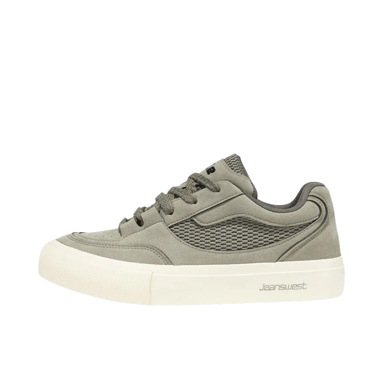 推荐商品：Jeanswest/真维斯 dunk 板鞋 帆布复古百搭休闲 绿色