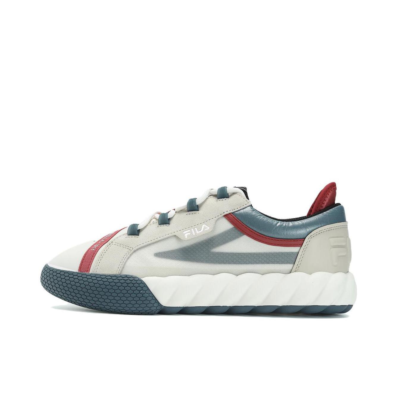 推荐商品：FILA/斐乐 Campos 舒适轻便 防滑减震 透气 时尚简约 百搭 运动休闲鞋 F12M333201F 男款/椰浆白/牡蛎灰