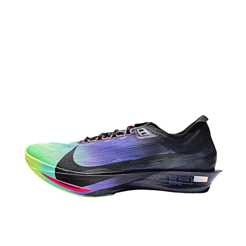 推荐商品：Nike ZoomX Streakfly 2 PROTO 跑鞋 回弹减震防滑透气短跑训练竞速 暗黑曜石色/黑色/电子绿/王朝紫/爆炸粉/行动葡萄紫