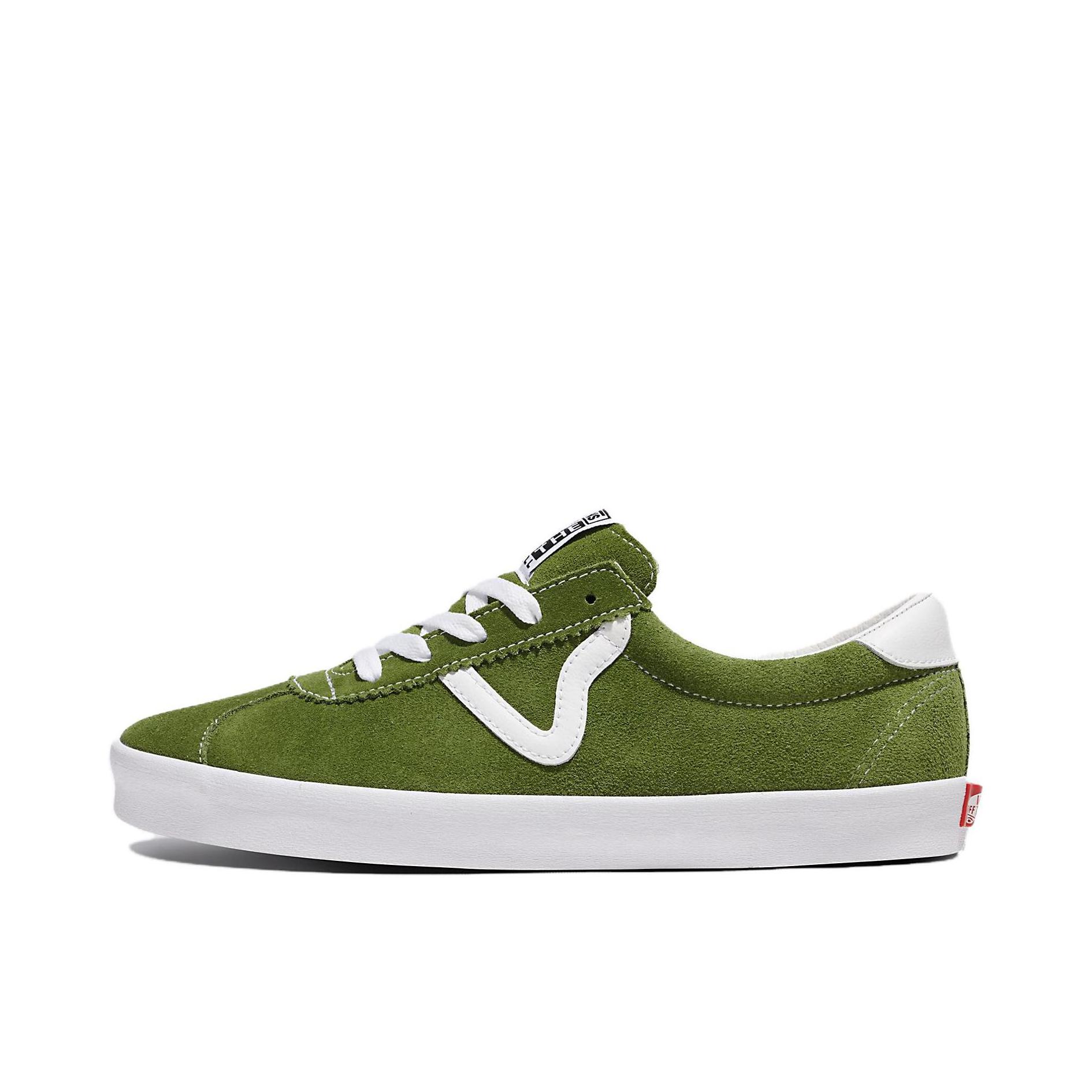 推荐商品：Vans/范斯 Epoch Sports 板鞋 翻毛皮复古简约减震防滑耐磨防水 深绿色