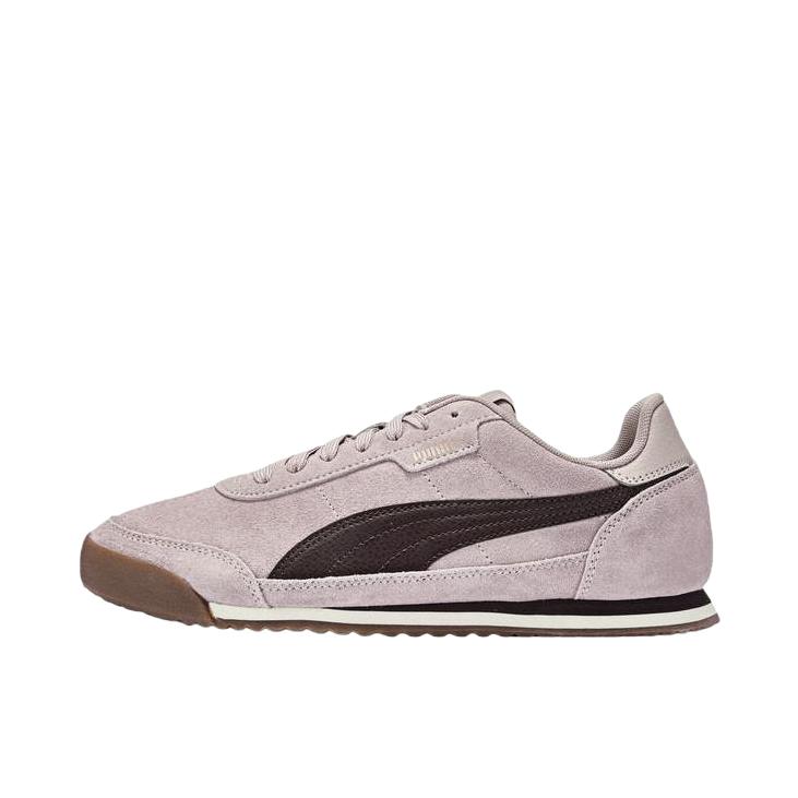 推荐商品：Puma/彪马 Turino II SD 运动休闲鞋 防滑耐磨舒适低帮圆头系带复古薄底 女款/玫瑰拿铁/巧克力棕/金色