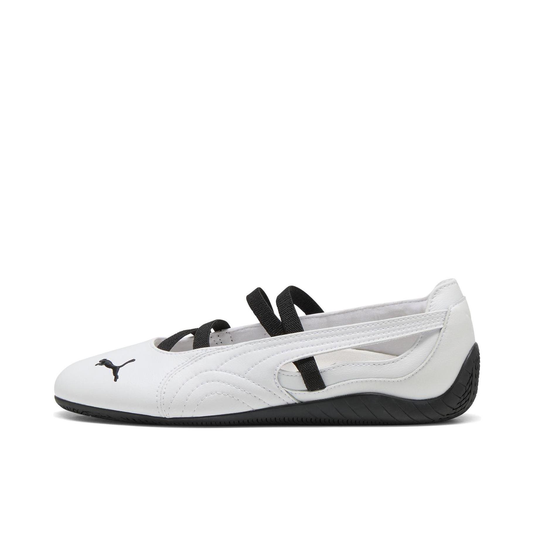 推荐商品：【朴彩英同款】Puma/彪马 Speedcat Ballet 休闲 平跟 运动风 芭蕾风 薄底 玛丽珍 单鞋 白色
