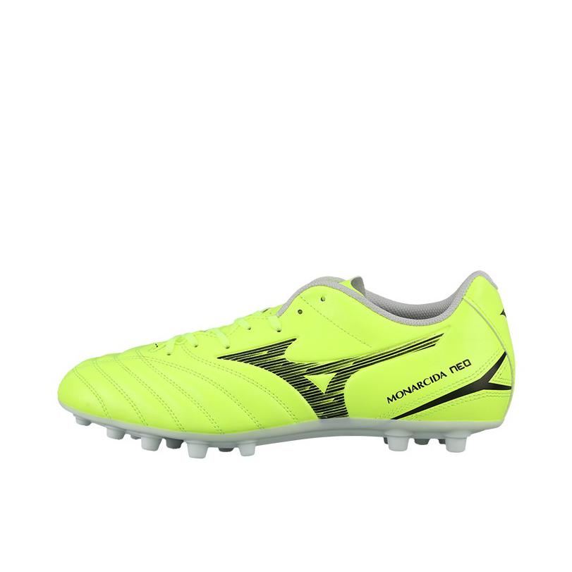 推荐商品：Mizuno/美津浓 Monarcida Neo 3 MG 足球鞋 中端短钉平跟 荧光绿