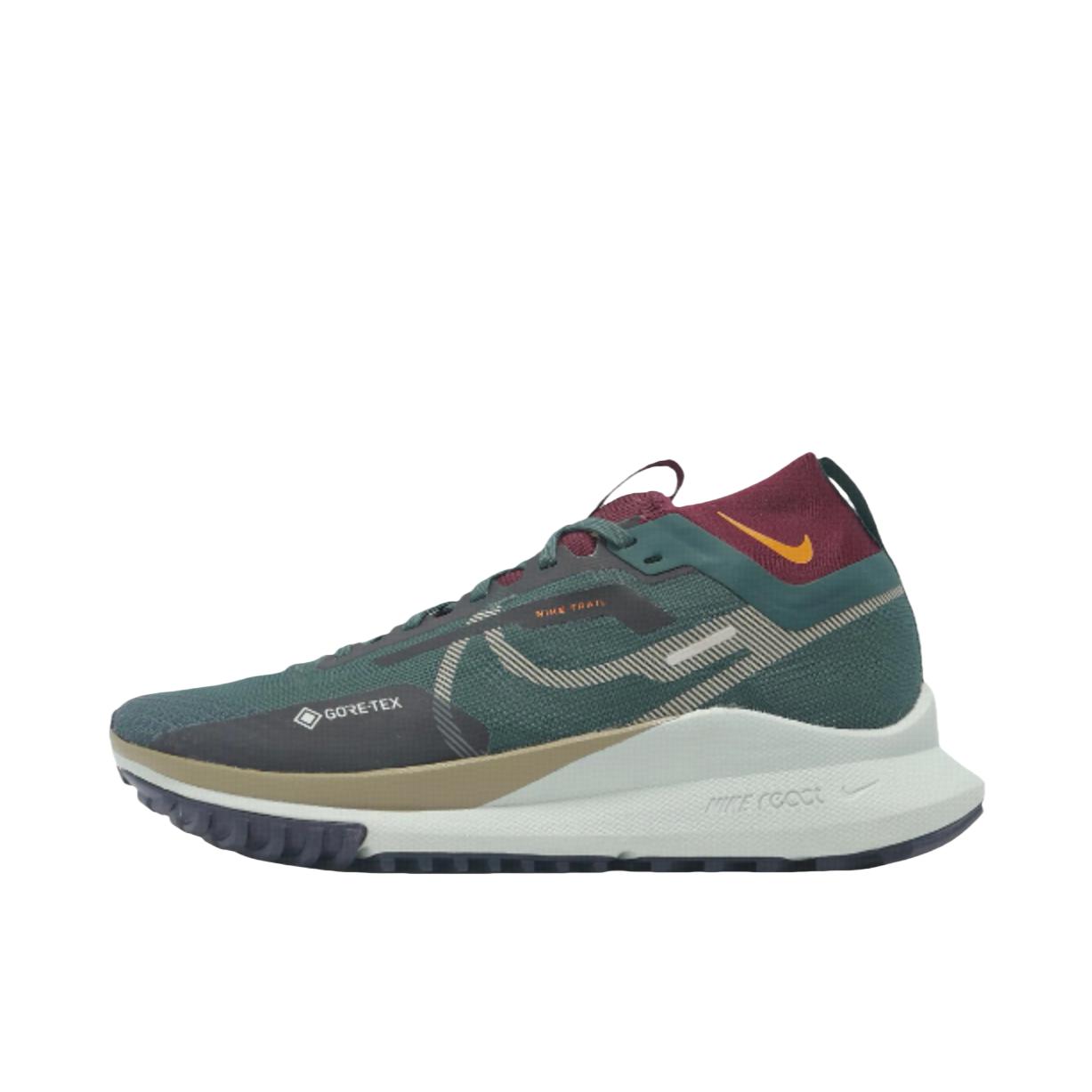 推荐商品：Nike React Pegasus 4 GTX 跑鞋 健身训练轻便透气防滑耐磨 丛林绿