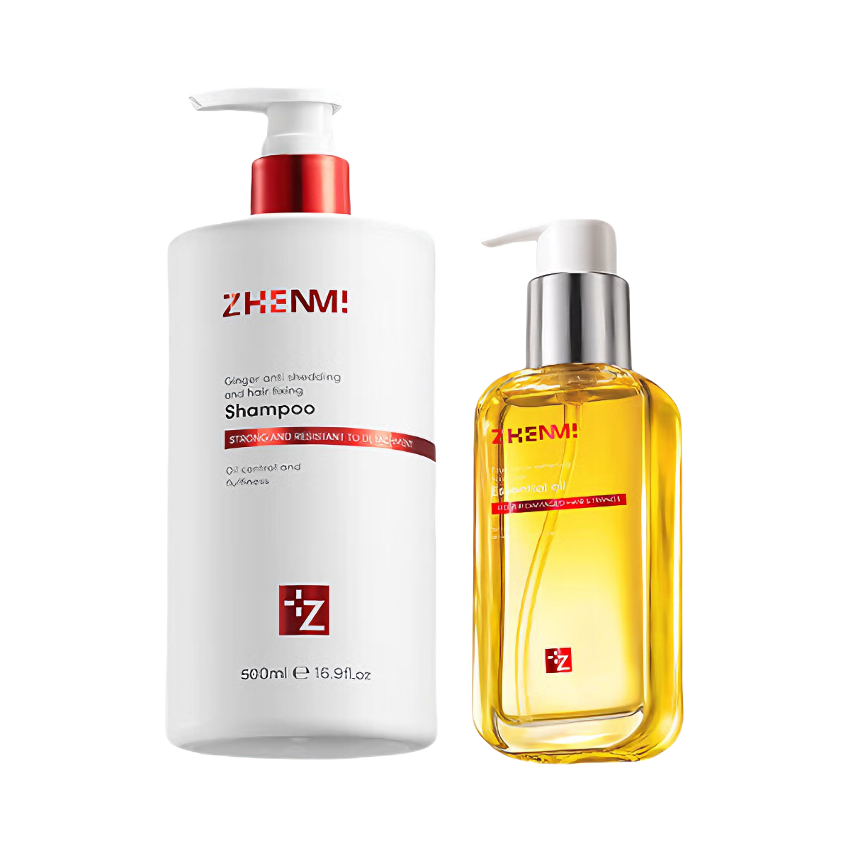 推荐商品：ZHENMI 防脱丝滑洗护套装 固发去屑