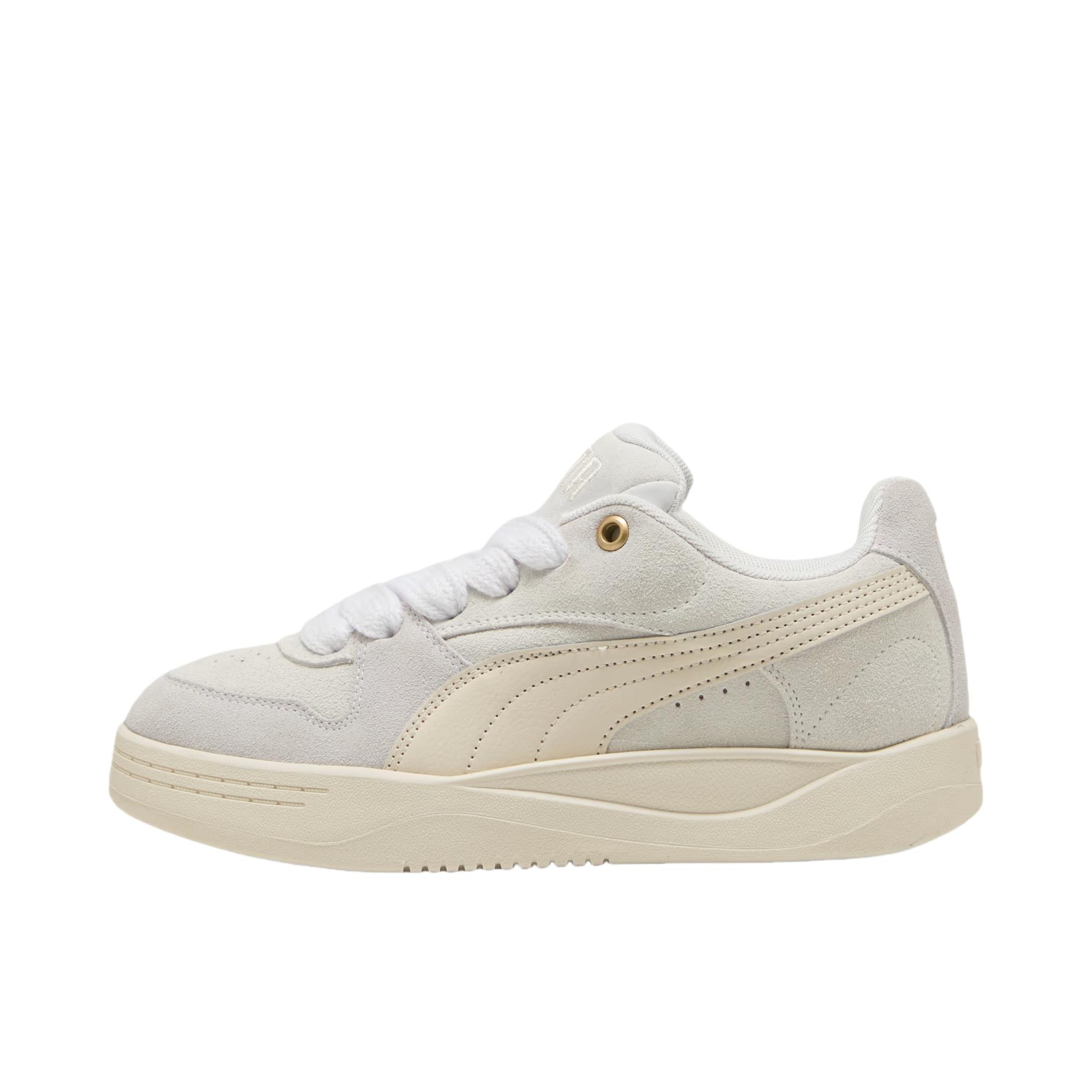推荐商品：Puma/彪马 Park Luna 面包鞋 板鞋 百搭耐磨低帮系带合成革 女款/米色