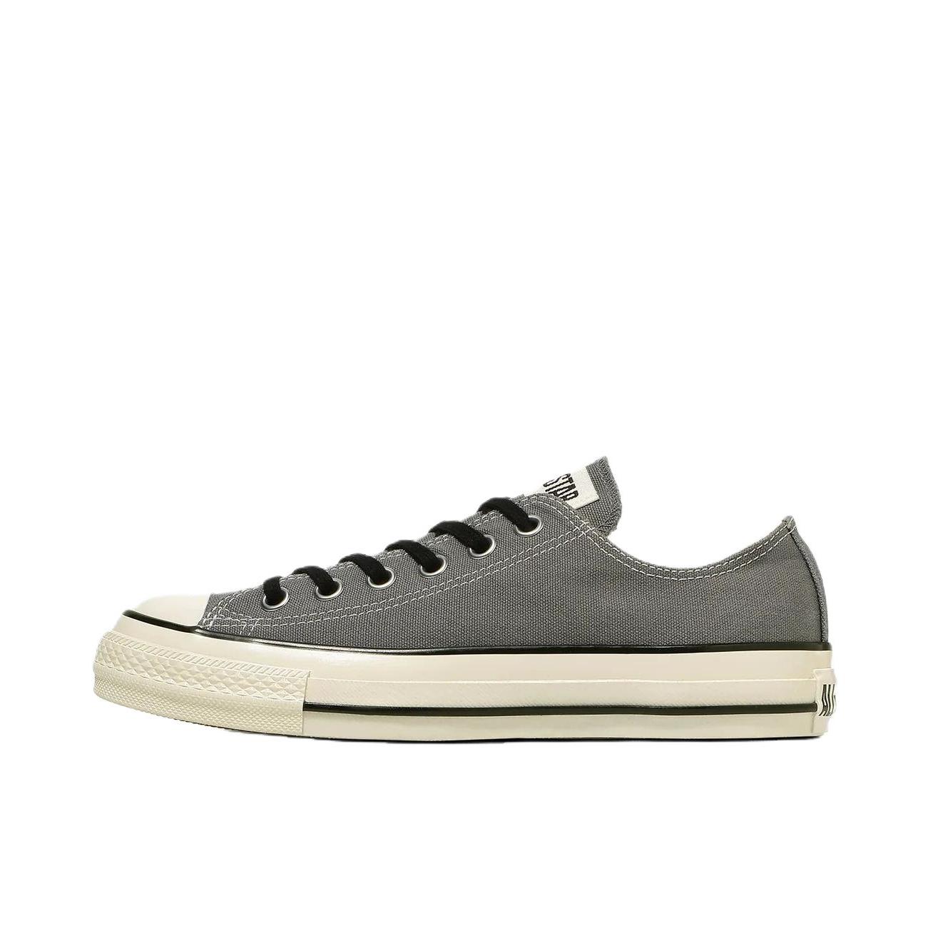 推荐商品：Converse/匡威 All Star Aged AP OX 帆布鞋 圆头系带平跟贴合 铁灰色 