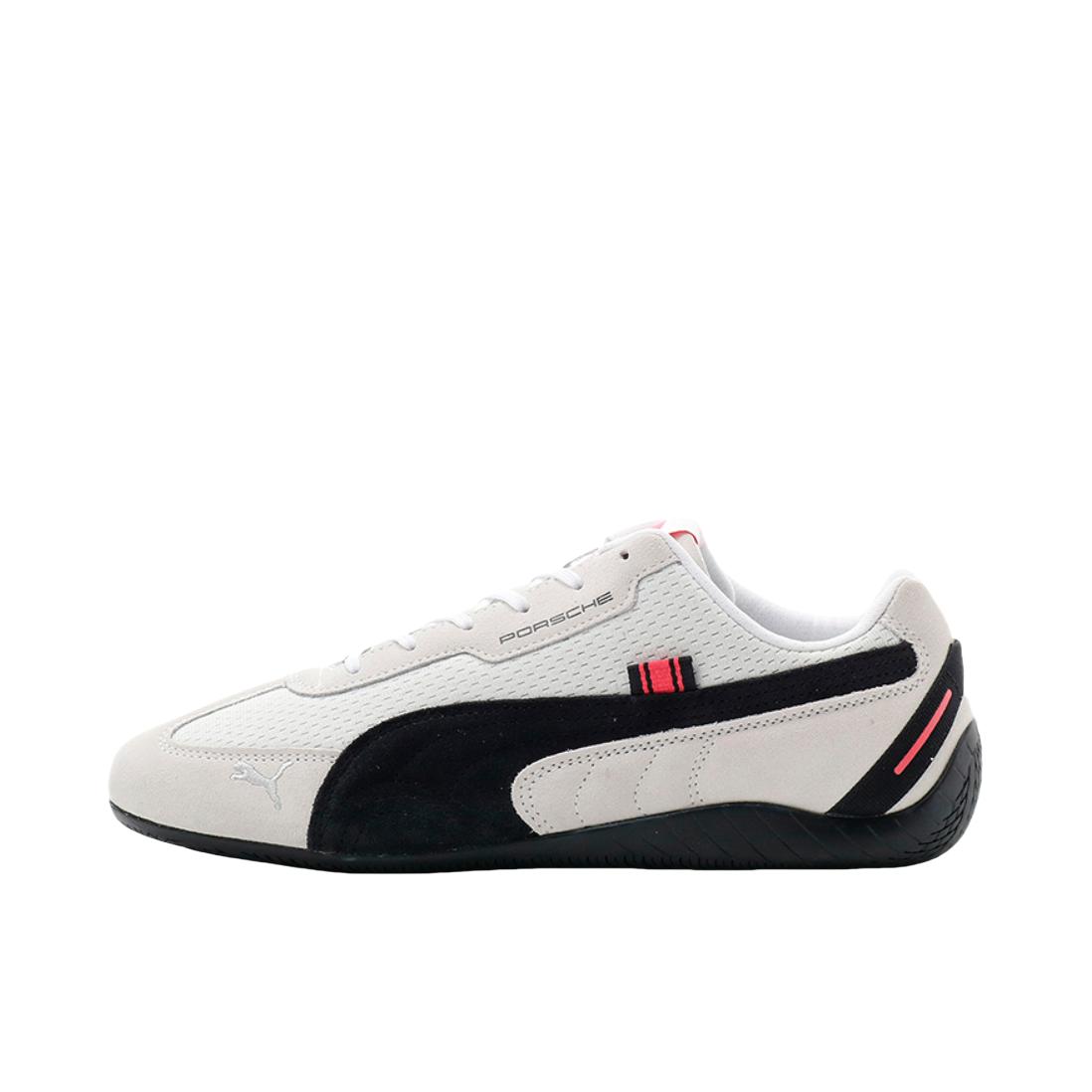 推荐商品：Puma/彪马 Porsche Legacy Speedcat 绒面革 舒适耐磨 缓震透气 复古 训练鞋 白色/黑色