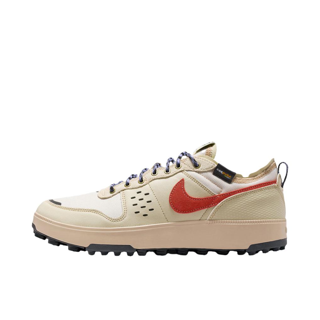 推荐商品：Nike C1TY 反光 板鞋防滑耐磨舒适低帮网面百搭时尚运动休闲 米色/红色/黑色