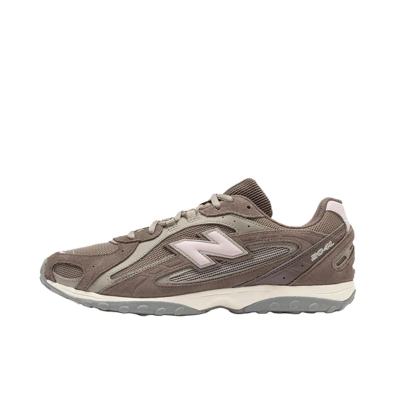 推荐商品：New Balance 204L 德训鞋 运动休闲鞋 系带轻盈薄底芭蕾风 D宽/灰色/棕色