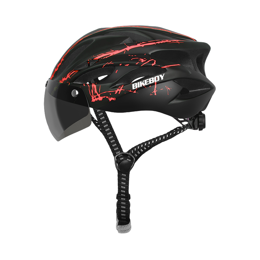 推荐商品：BIKEBOY A01-CC 半盔 PC+EPS 舒适透气 轻量化 自行车头盔