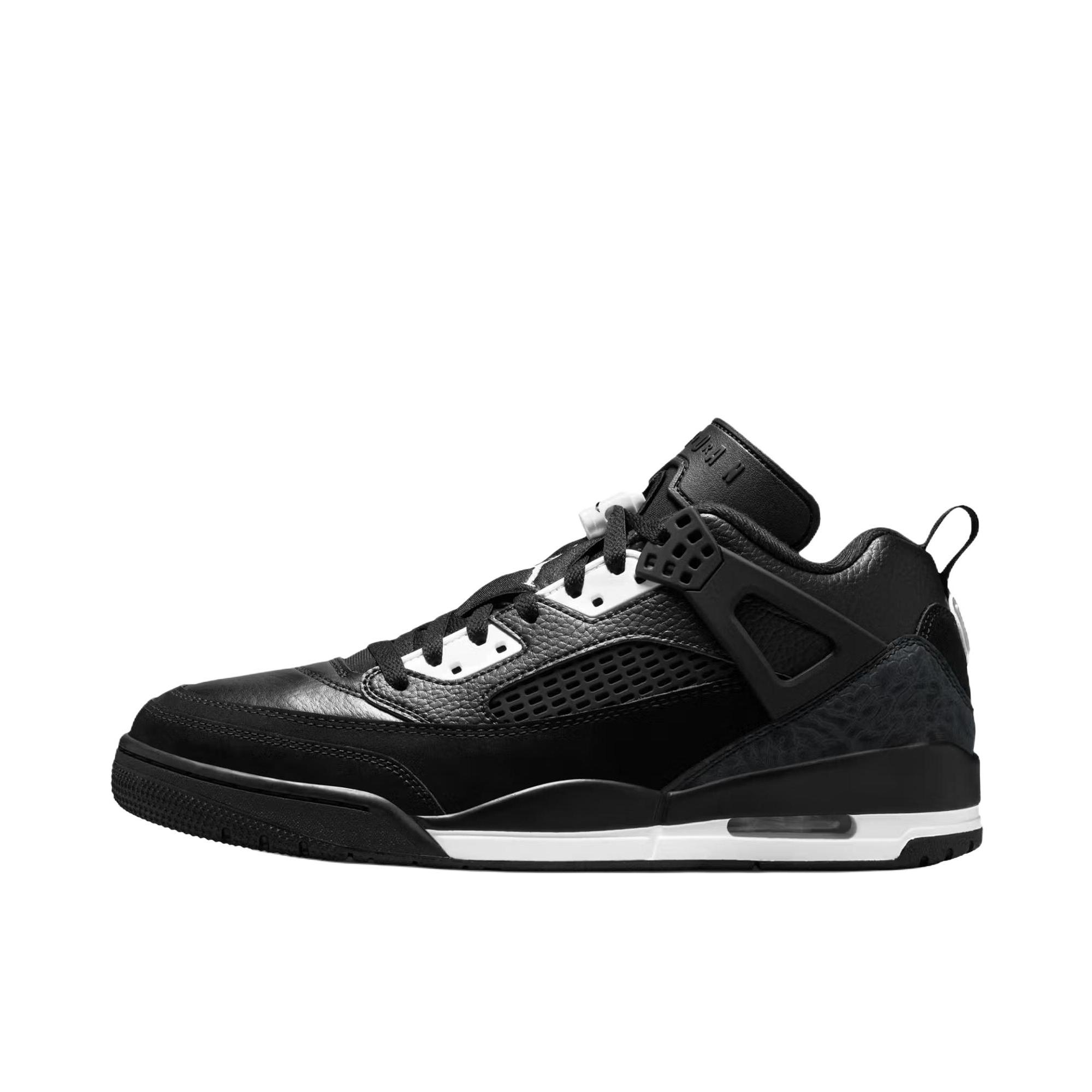 推荐商品：Air Jordan Spizike 篮球鞋 防滑耐磨舒适缓震复古时尚气垫训练冬季轻便比赛支撑包裹性增高 墨黑色/白色