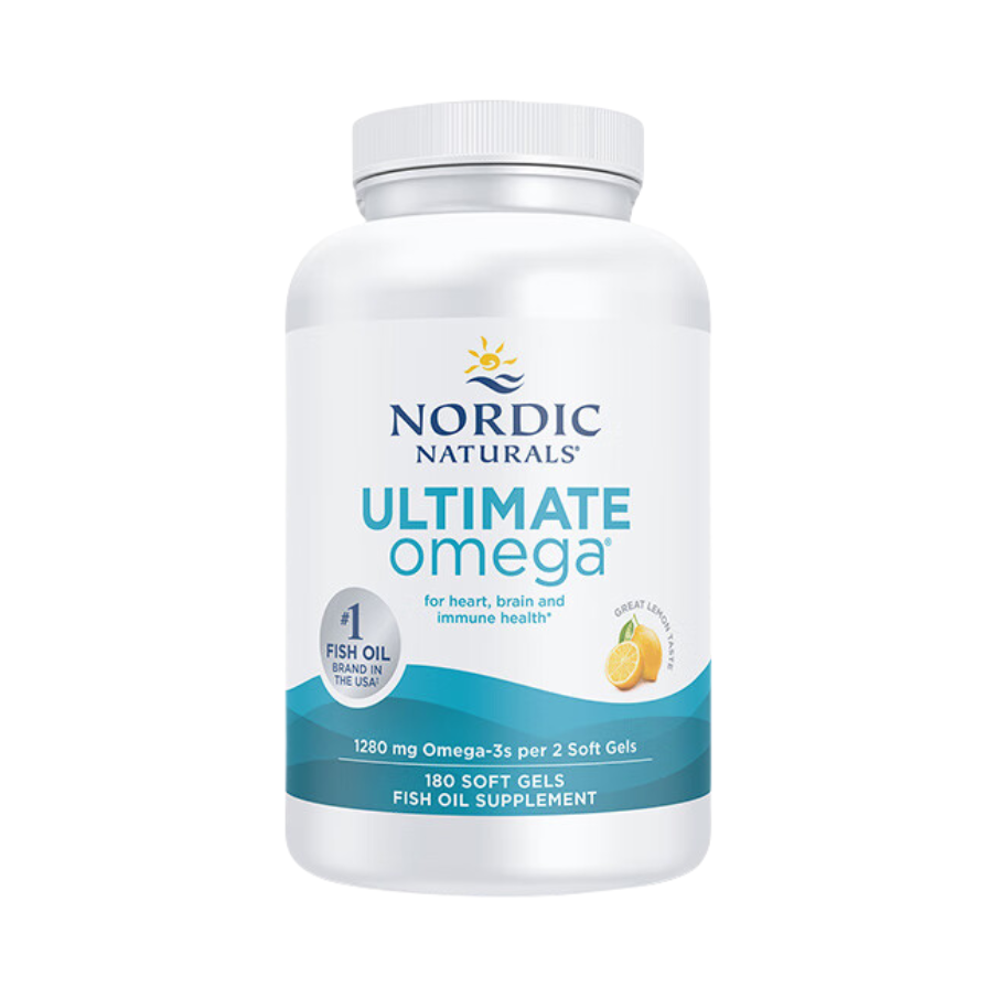 推荐商品：Nordic Naturals/挪威小鱼 终极Omega鱼油软胶囊 瓶装 呵护心脑