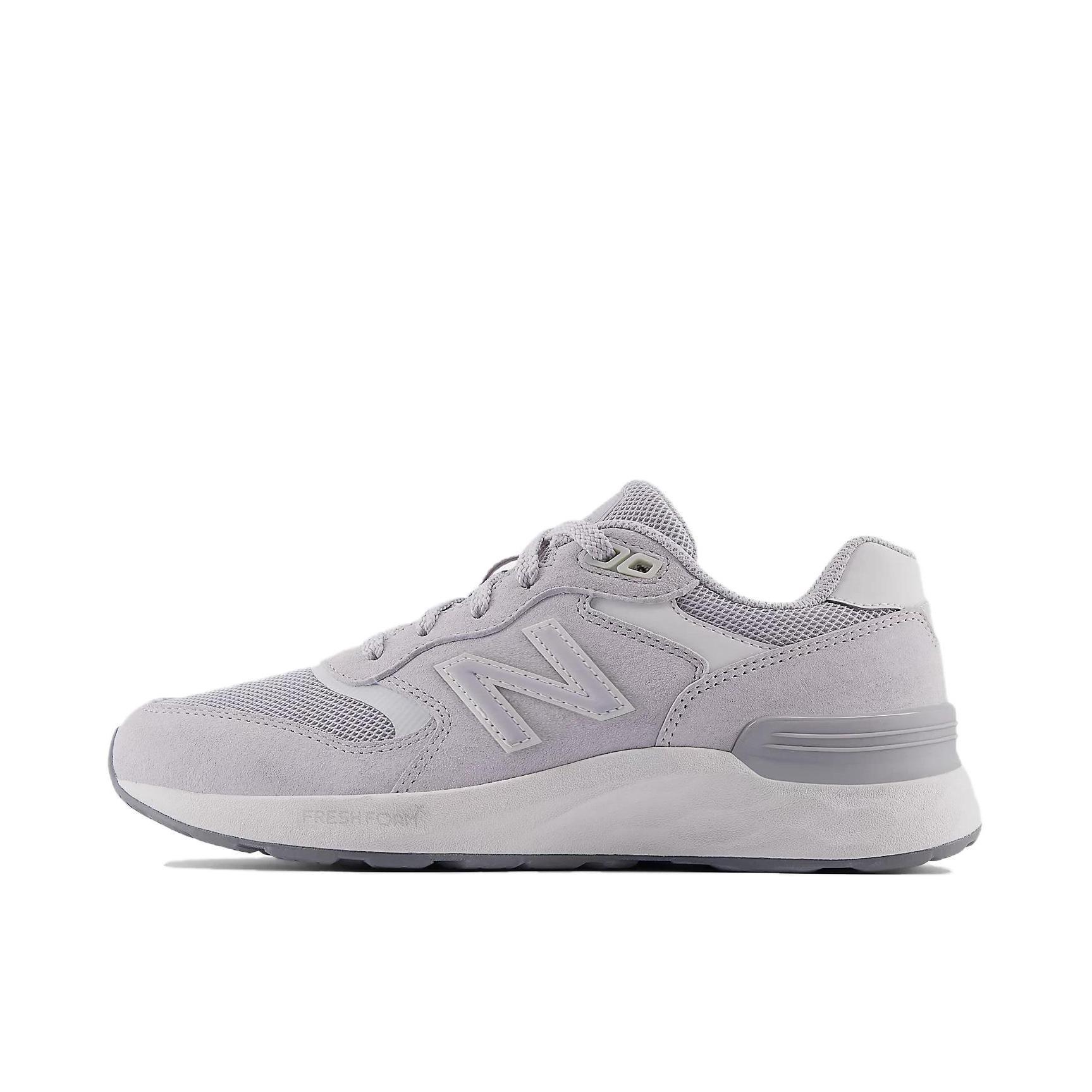 推荐商品：New Balance 880 v7 跑鞋 缓震透气休闲网面支撑慢跑鞋轻便防滑 B宽/女款/浅紫色/灰色 