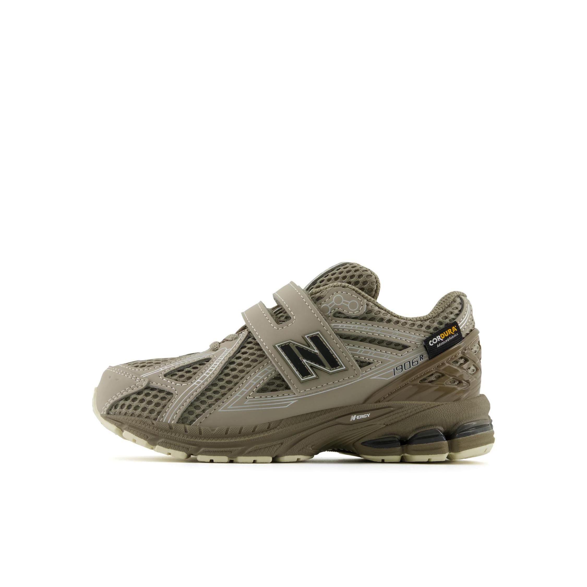 推荐商品：New Balance 1906R 防滑耐磨 减震 潮酷 网面 合成革 舒适百搭 运动童鞋 小童/卡其色