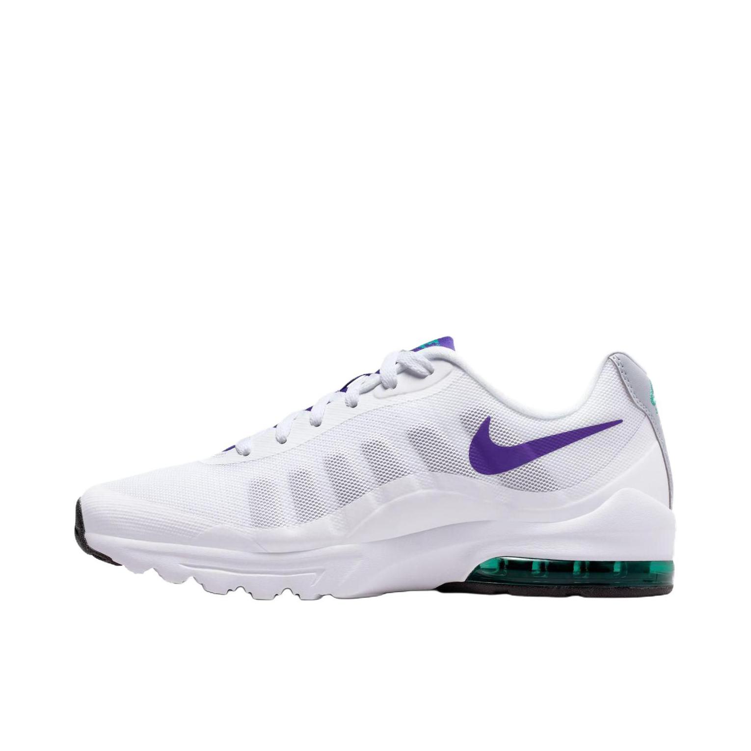推荐商品：Nike Air Max Invigor 跑鞋 减震耐磨休闲透气低帮回弹织物合成革舒适 白色