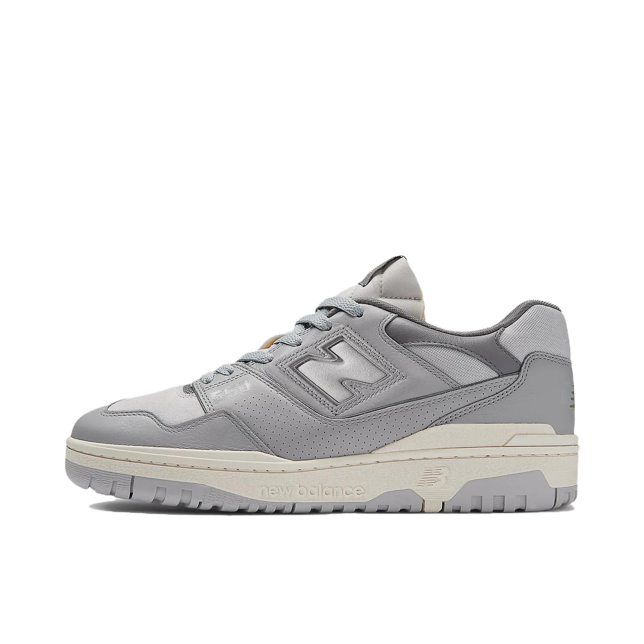 推荐商品：New Balance 550 复古 舒适 百搭 减震透气 防滑耐磨 潮流 运动休闲鞋 Aime Leondor联名/2E宽/灰色