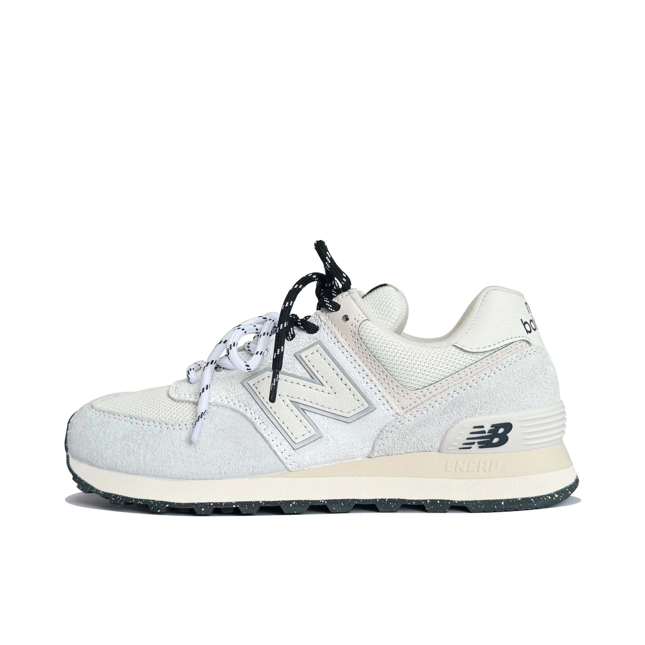 推荐商品：【定制球鞋】New Balance 574 复古百搭 防滑耐磨 轻便透气 运动休闲鞋 停风落雪