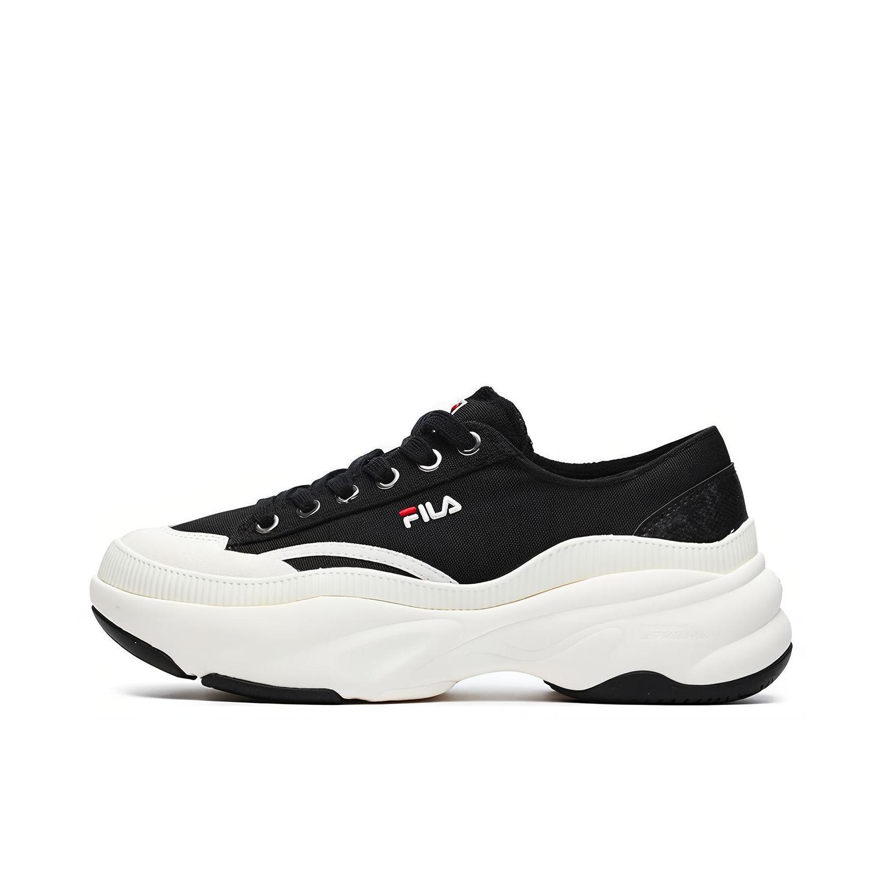 推荐商品：FILA/斐乐 Bread 舒适百搭 防滑耐磨 时尚运动休闲鞋 白色/黑色