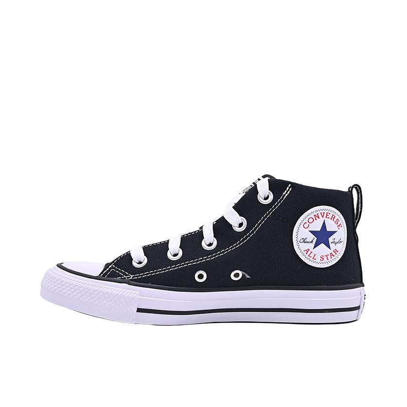 推荐商品：Converse/匡威 CT SNL 帆布鞋 简约情侣复古中帮 黑色