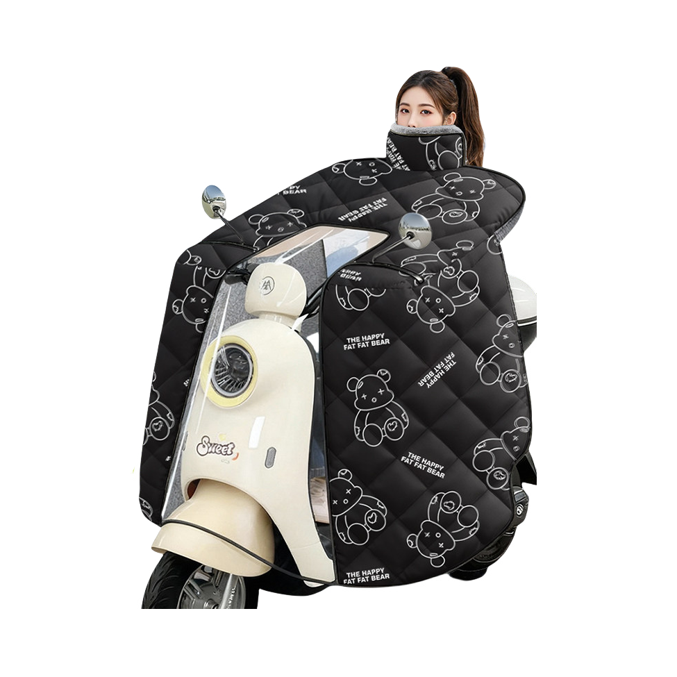 推荐商品：途安胜 FMDP-1 斗篷式 防水 保暖 加绒加厚 电动车挡风被