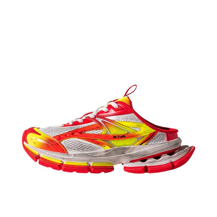 推荐商品：ANTA SNEAKERVERSE SV Impulse 拖鞋 休闲百搭包头厚底 女款/红色