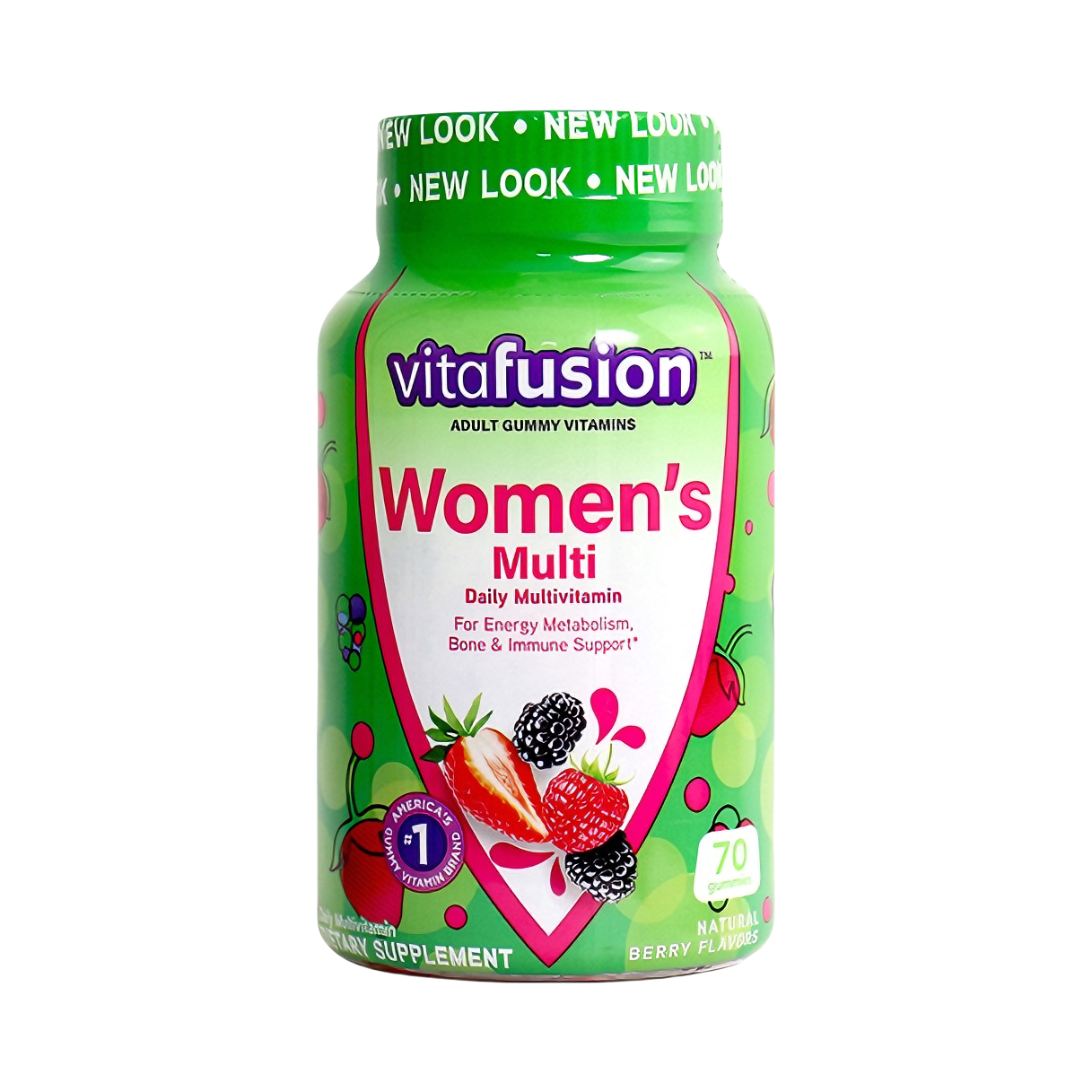 推荐商品：Vitafusion 女士多维元气糖 瓶装 补充营养增强免疫力