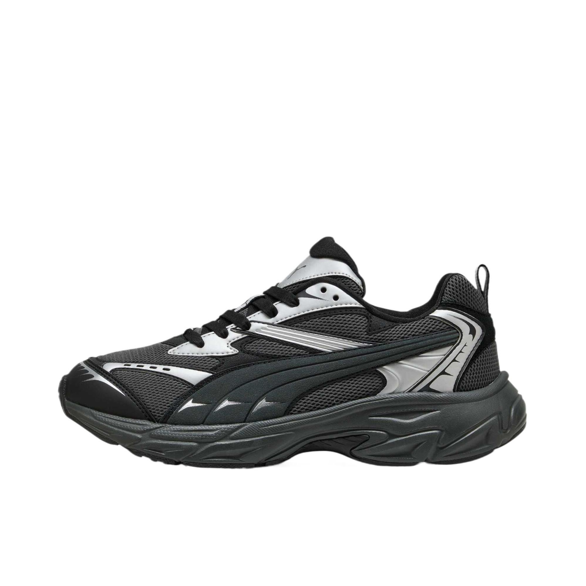 推荐商品：Puma/彪马 Morphic 运动休闲鞋 防滑耐磨轻便网面透气舒适百搭复古圆头 迷雾灰/银色