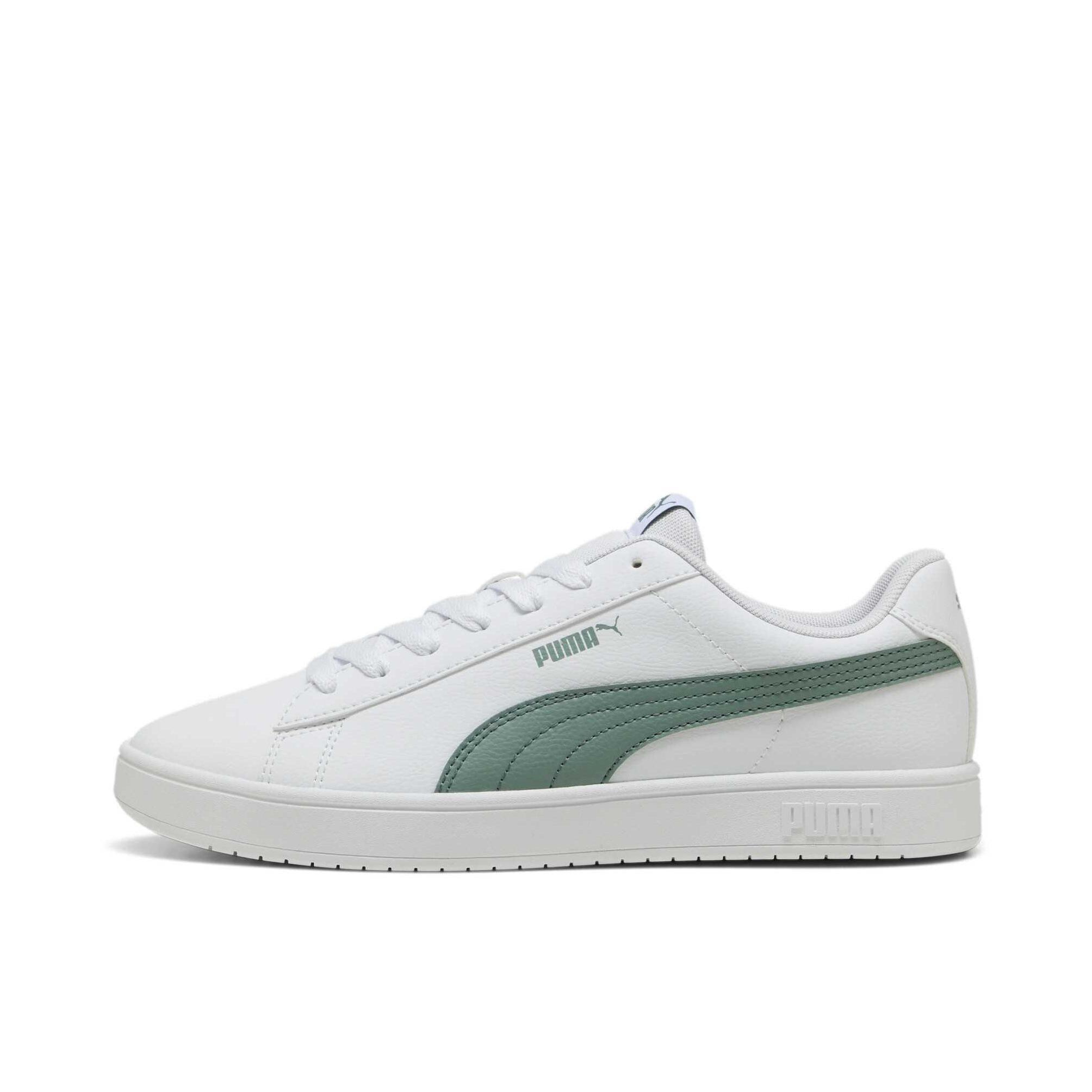 推荐商品：Puma/彪马 Rickie Classic Plus 板鞋 支撑防滑耐磨舒适轻便抗冲击性包裹性低帮百搭 白色/绿色