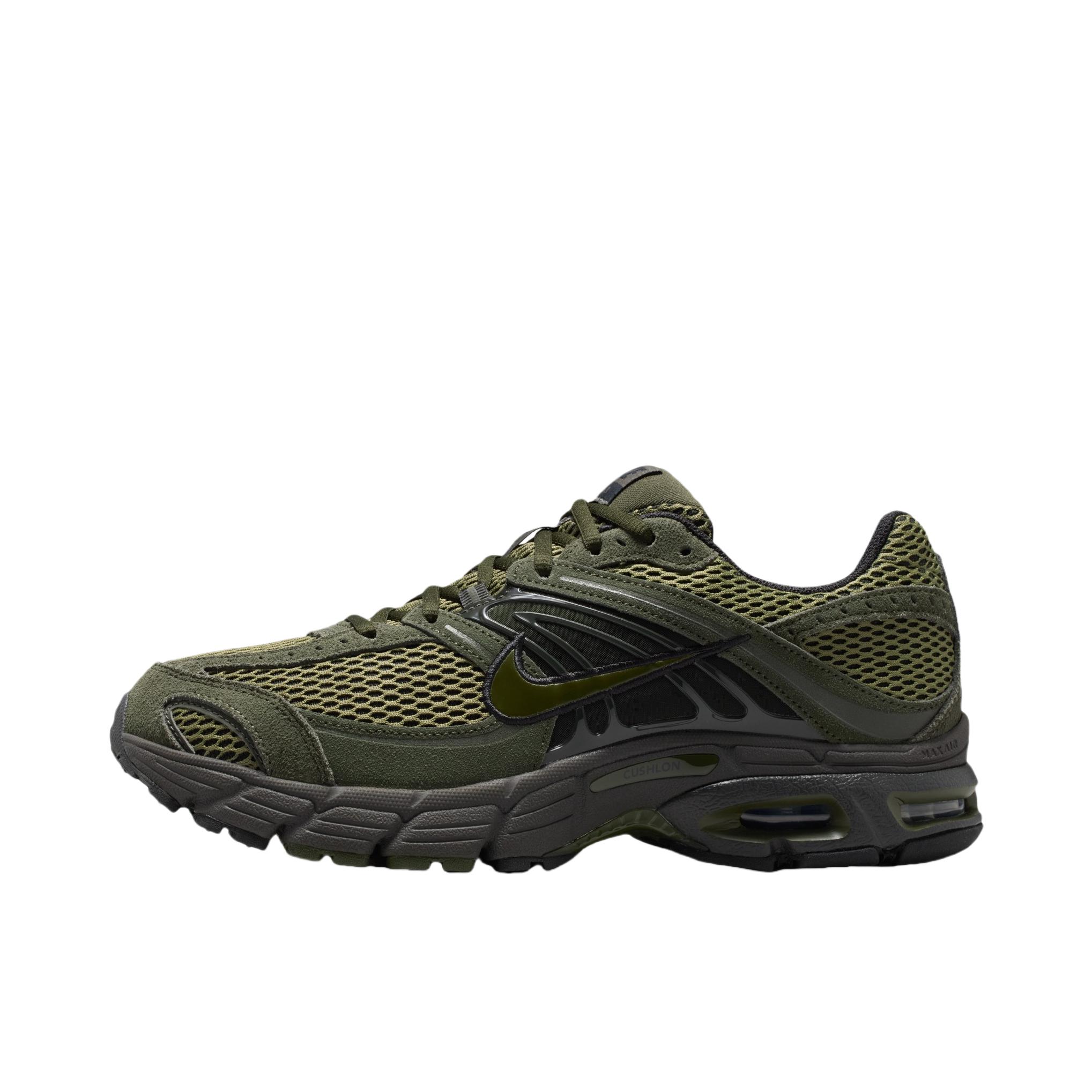 推荐商品：Nike Air Max Moto 2K 跑鞋 百搭耐磨舒适支撑贴合拼接耐穿圆头美观 红杉绿/卡其绿/黑色/碳粉黑