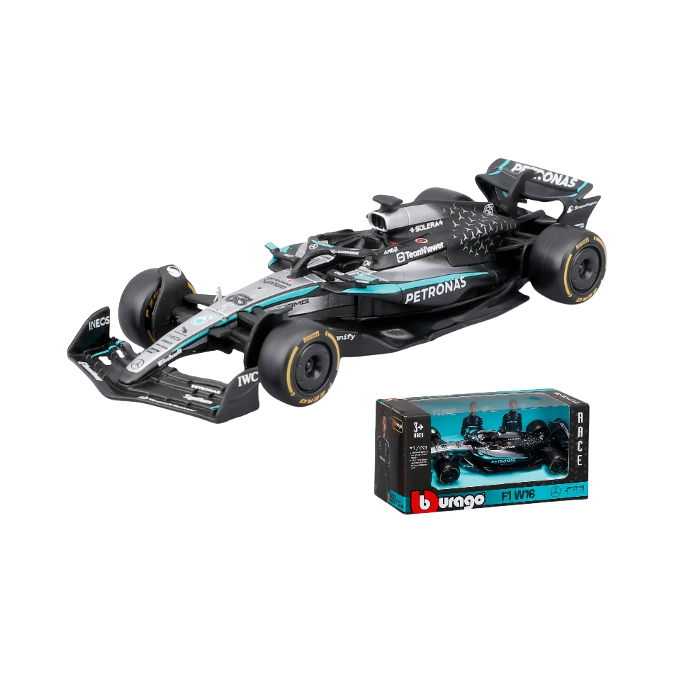 推荐商品：比美高 2025 1/43 W16方程式 奔驰F1 成品模型