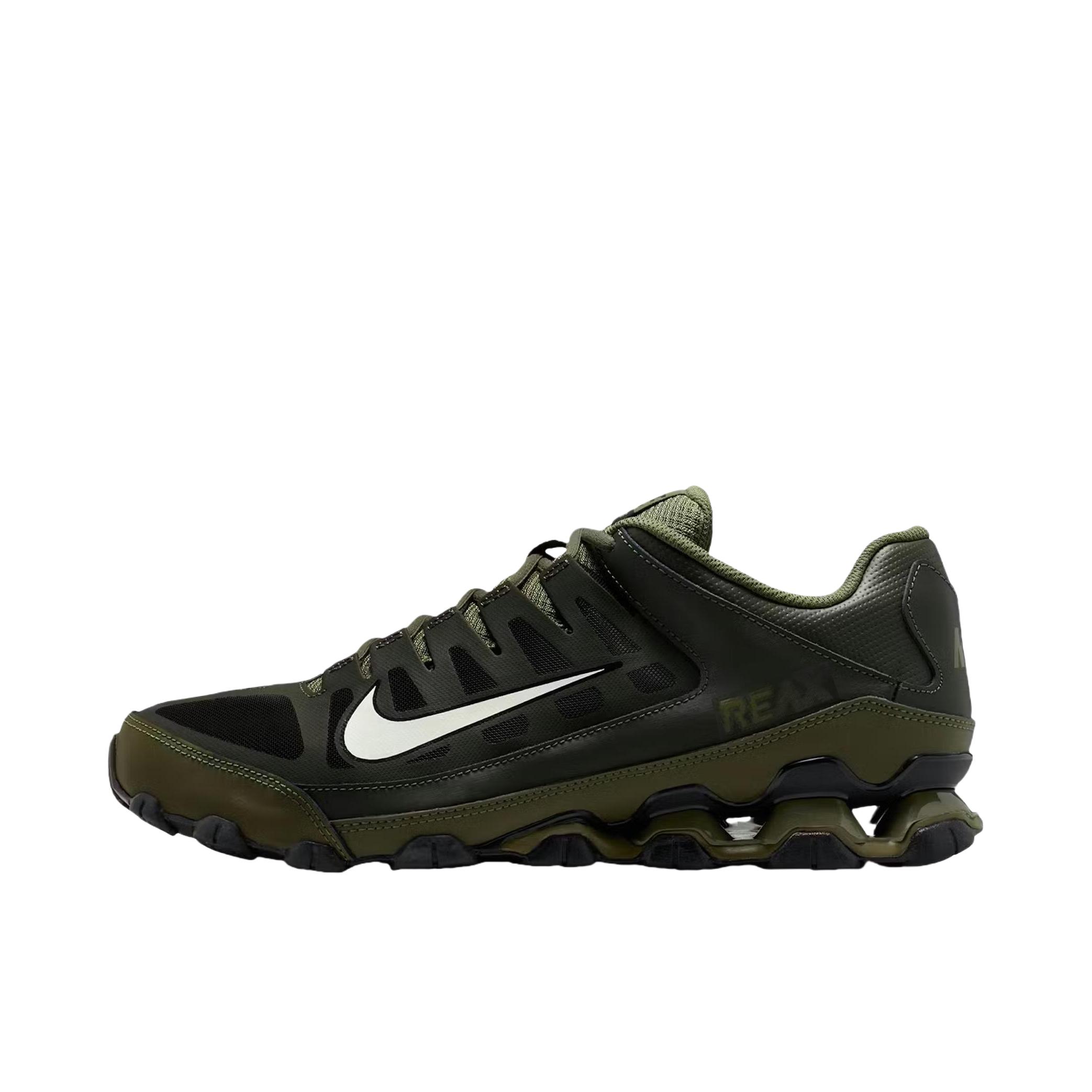 推荐商品：Nike Reax 8 TR 跑鞋 减震防滑耐磨训练抓地回弹贴合圆头 橄榄绿/黑色