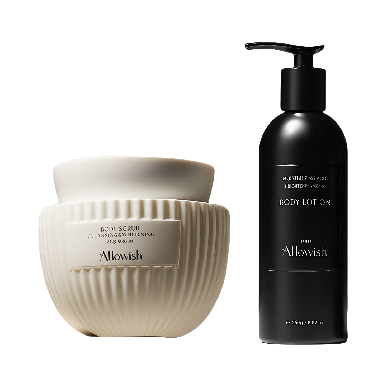 推荐商品：Allowish 滋润嫩白身体护理套装 止痒持久留香