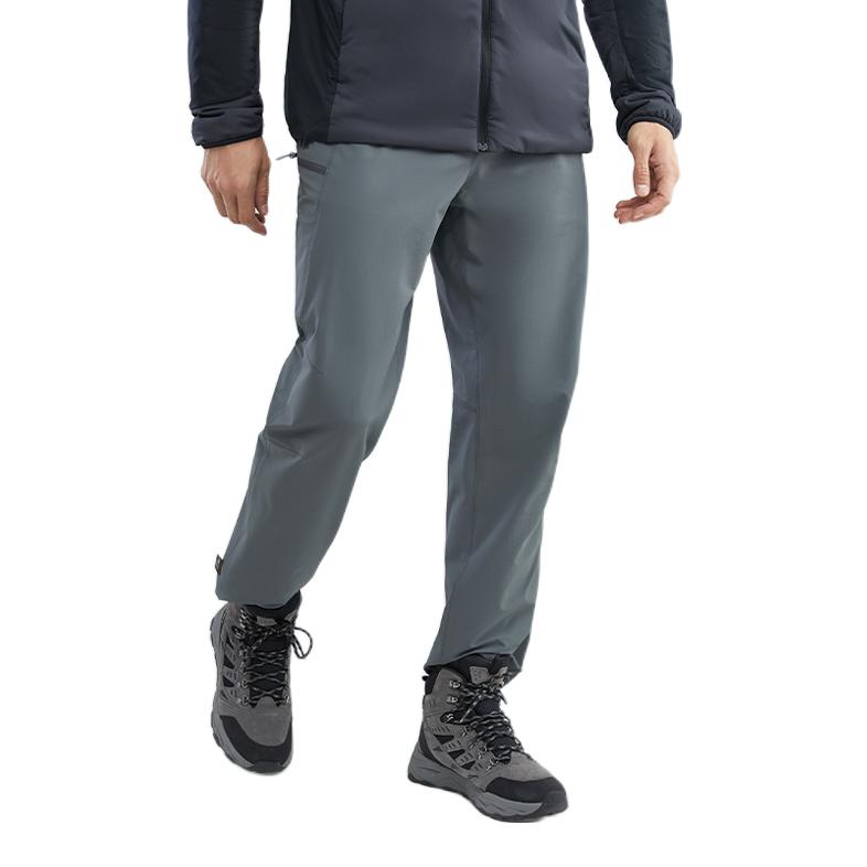 推荐商品：SURPINE/松野湃 越山系列耐磨防泼水透气运动长裤 SLLPAM018 灰/Cordura版/四季款