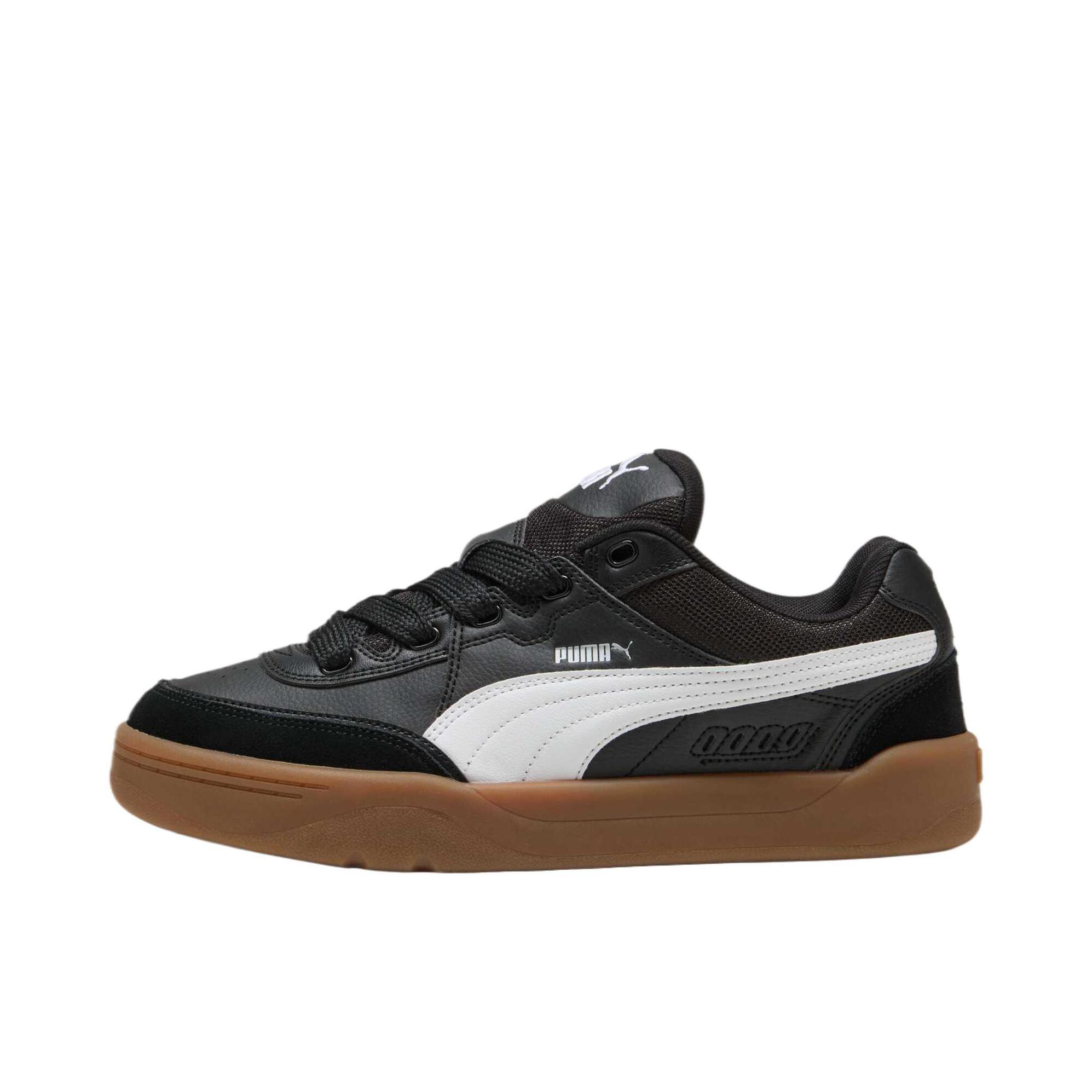 推荐商品：Puma/彪马 Park Lifestyle OG 面包鞋 板鞋 百搭休闲轻松舒适防滑耐磨复古轻便增高包裹性 黑色/棕色