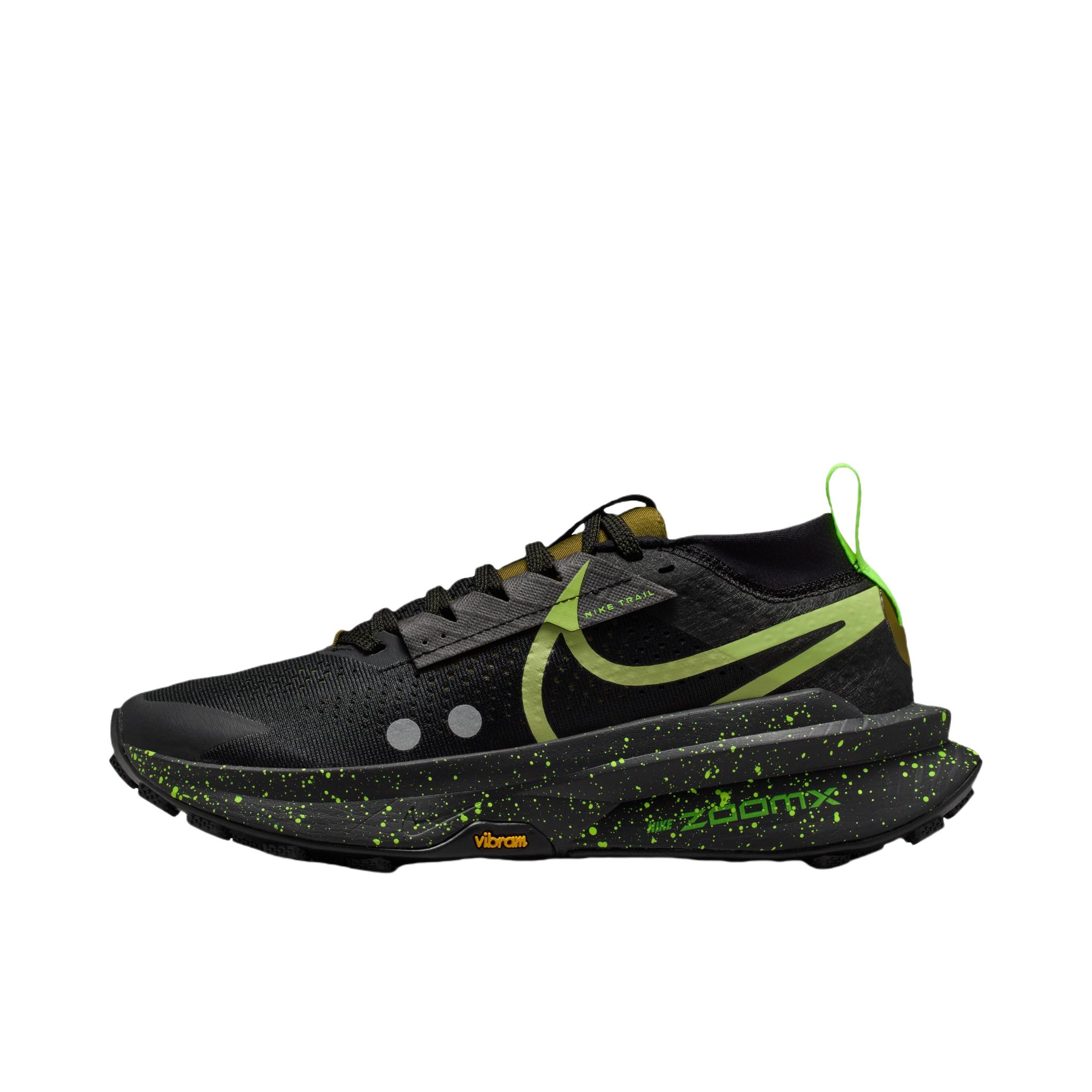 推荐商品：Nike Zegama Trail 2 跑鞋 舒适缓震防滑耐磨轻便透气时尚百搭织物贴合回弹支撑 女款/黑色浅柠檬黄/图腾黑紫/高射炮橄榄绿/荧光冰黄