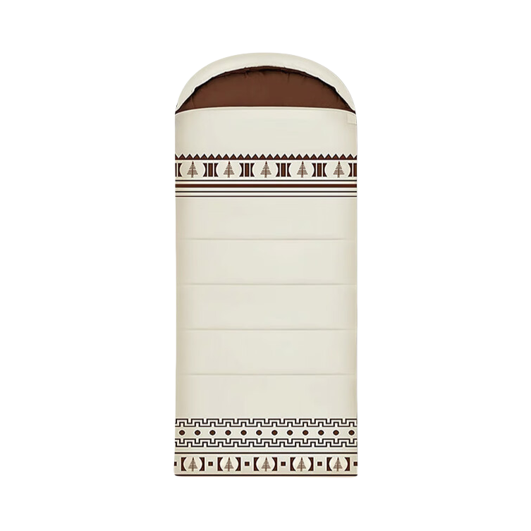 推荐商品：北极狼 露营 保暖 亲肤 信封式 磨毛棉 睡袋 072