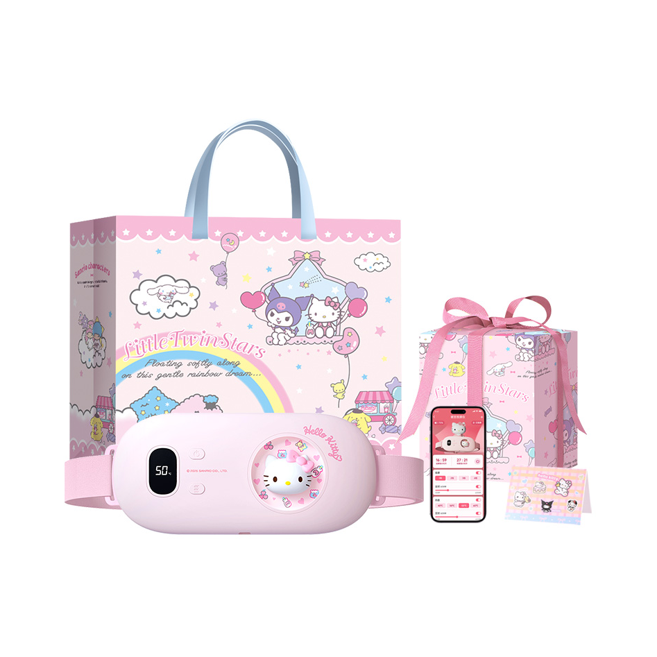 推荐商品：Sanrio/三丽鸥 YP-S20 暖宫腰带按摩仪 实用 高颜值 冬季保暖